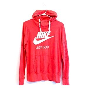 ‼️SALE‼️ Pink Nike hoodie (lightweight)